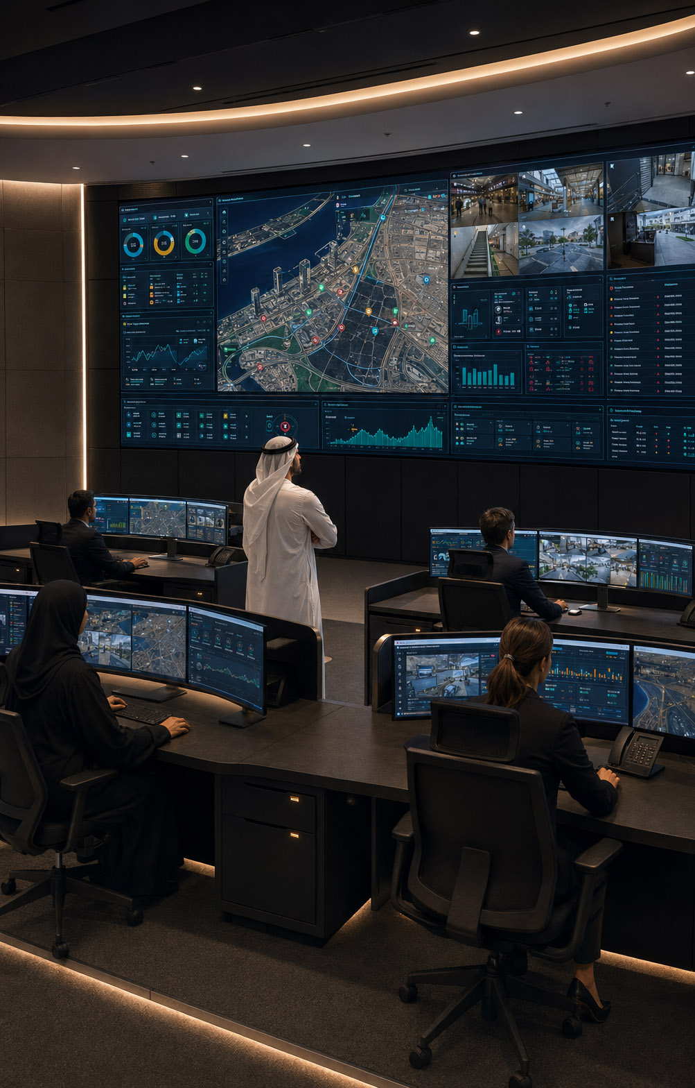 Command and control rooms